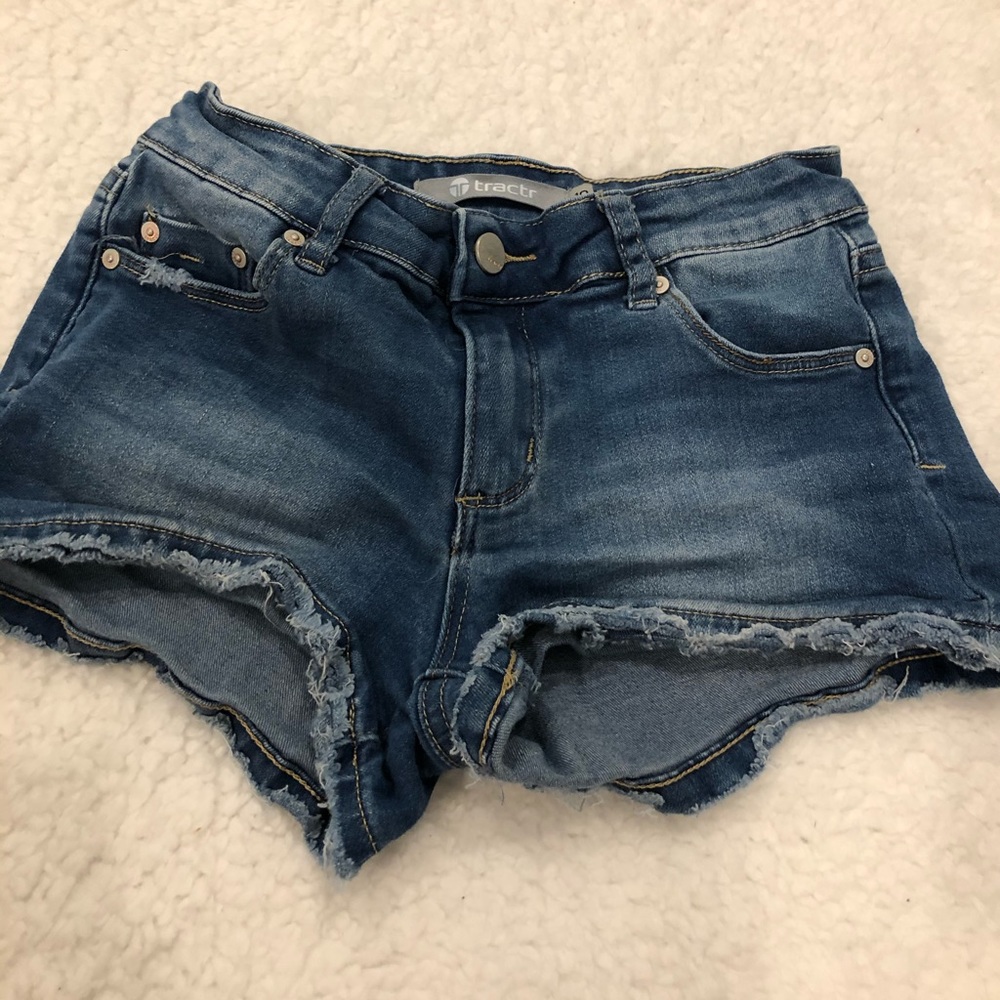 Girls Tractr Jean shorts